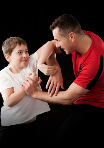 Kids Self defense class Elbow